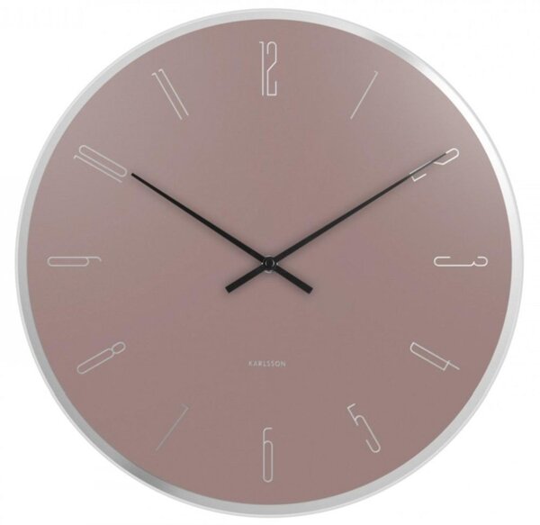 Designové nástěnné hodiny Karlsson KA5800PI 40cm