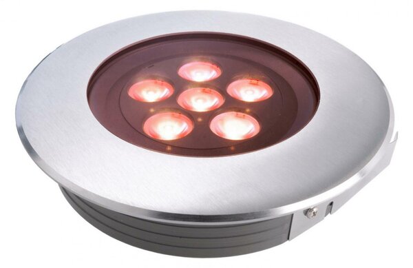 Deko-Light zemní svítidlo Flat I RGB 24V DC 17,00 W 510 lm stříbrná 100116