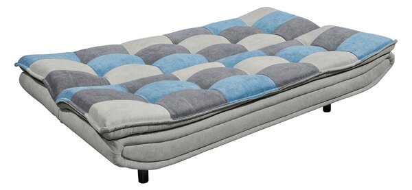 ROZKLÁDACÍ POHOVKA, textil, kompozitní dřevo, modrá, jílová barva, tmavě šedá MID.YOU - Rozkládací pohovky, Online Only