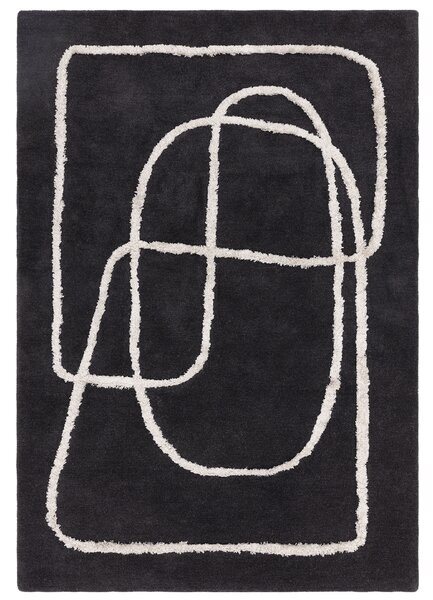 Tribeca Design Kusový koberec Sour Charcoal Rozměry: 120x170 cm