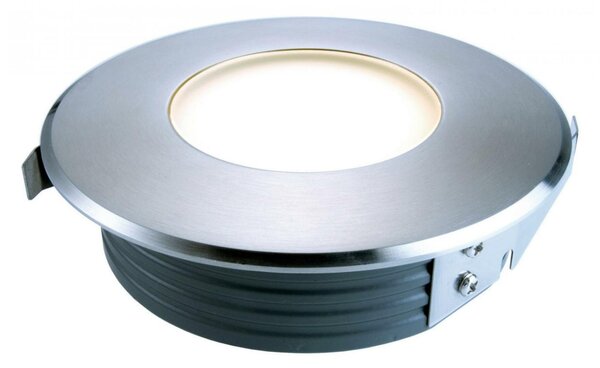 Deko-Light zemní svítidlo Flat III WW 220-240V AC/50-60Hz 1,30 W 3000 K 25 lm stříbrná 730336