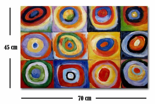 Wallity Reprodukce obrazu Vasilij Kandinskij 075 45 x 70 cm