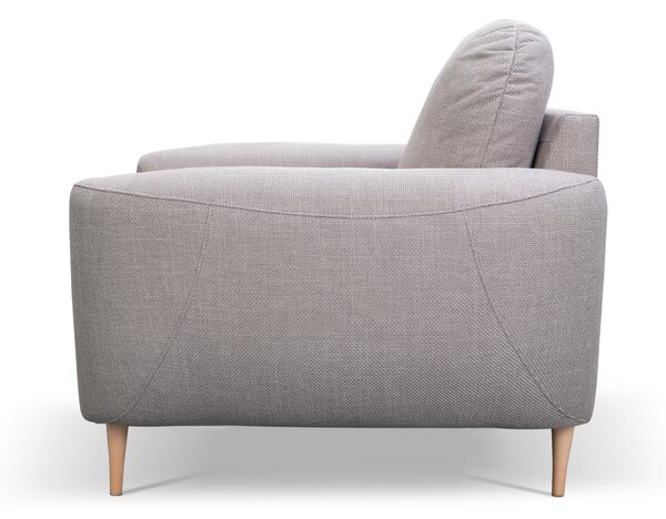 Křeslo Bohan (taupe). Akce -24%