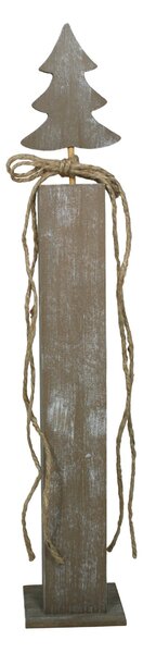 Dekorace dřevěný stromek 48cm 3003220