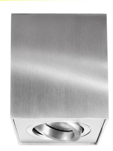 Deko-Light Kapego stropní přisazené svítidlo Dato 220-240V AC/50-60Hz GU10 1x max. 50,00 W 96 mm stříbrná 122417