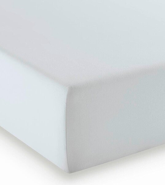 ELASTICKÉ PROSTĚRADLO, barvy stříbra, 120/200 cm Fleuresse - Prostěradla