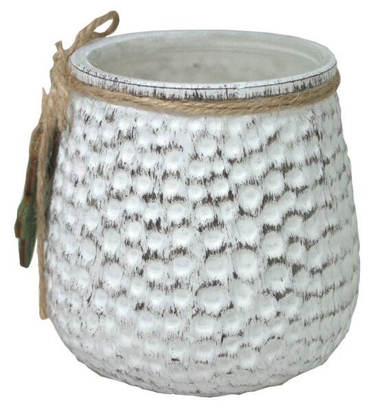 Svícen skleněný s kaktusem 10cm 9306044