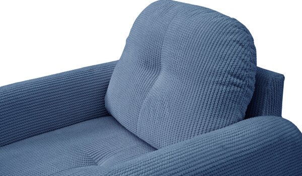 Křeslo Clover (modrá). Akce -26%