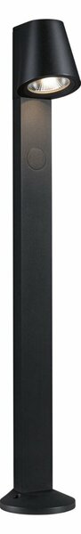 PAULMANN LED stojací svítidlo Caissa pohybové čidlo HF senzor IP44 793mm 3000K 9W 230V 65° antracit hliník
