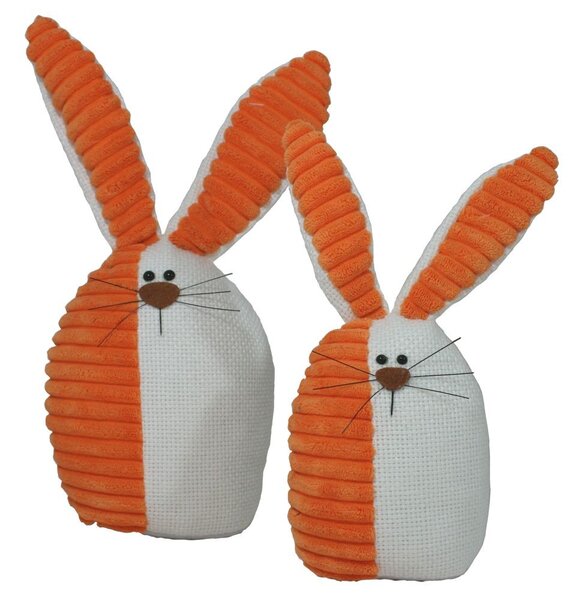 Zajíček látkový oranžový 31 cm 2009913