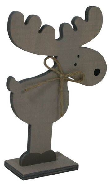 Dekorace sobík hnědý 18cm 2009257
