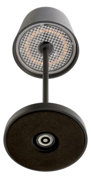 Deko-Light nabíjecí svítidlo, Canis Mini, 2,3 W, 2200/3000 K, 3,7V DC 110 lm černá IP65 346083