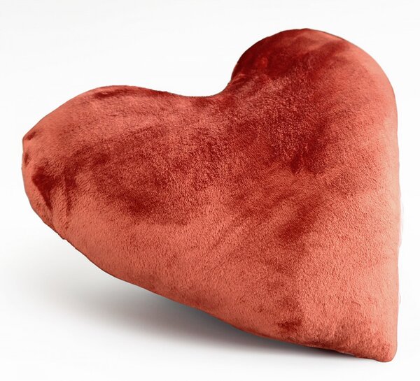 Vesna | Polštářek srdce VELVET PICANTE 35 cm