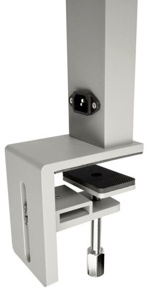 Deko-Light stolní lampa, Office Three Standard, Motion, 80 W, DIM, 4000 K, 220-240V 10100 lm 1159 mm stříbrná 346064