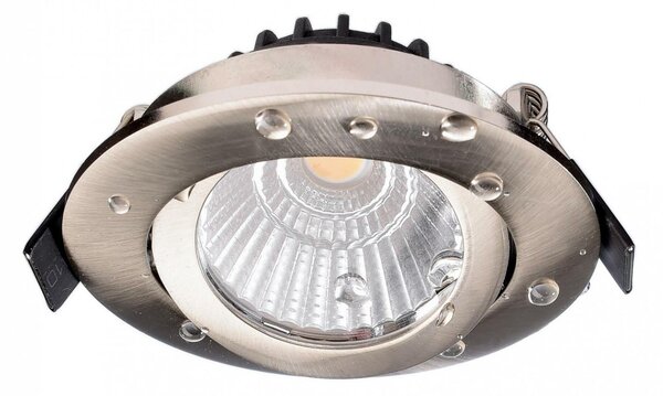 Deko-Light stropní vestavné svítidlo, Dione IP, 8,5 W, DIM, 2700 K, 220-240V 750 lm nikl 565392