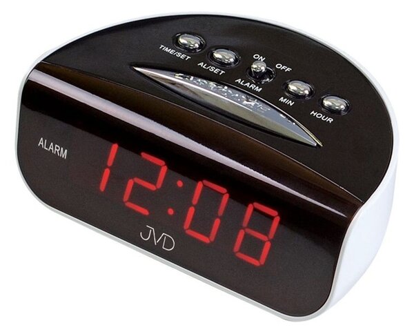 JVD SB1709.1 - Digitální stálesvítítcí budík do sítě