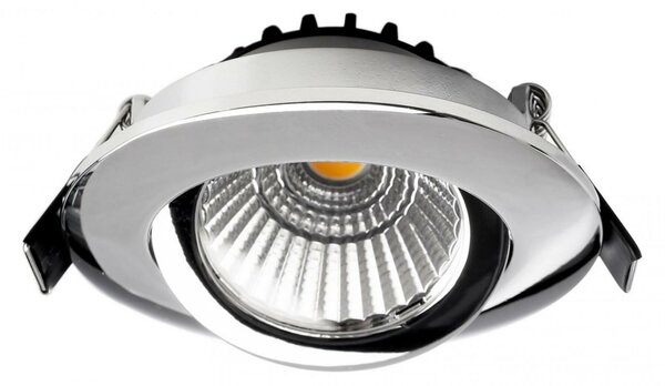 Deko-Light stropní vestavné svítidlo, Dione, 8,5 W, DIM, 2700 K, 220-240V 750 lm chrom 565379