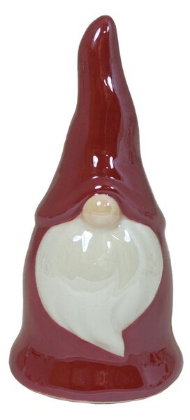 Vánoční zvonek keramický skřítek 10,5cm 3003386