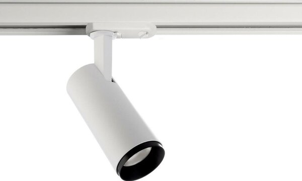 Deko-Light 1-fázový kolejnicový systém bodové svítidlo, Lucea, Tilt, 6 W, DIM, 220-240V 2700 K bílá RAL 9016 707165
