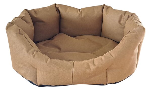 Pelech pro domácí mazlíčky - okrový nylon, nepromokavý - 45 x 30 cm