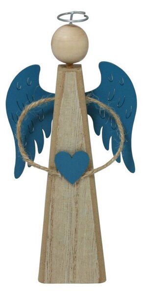 Anděl s modrými křídly 33cm 2009328