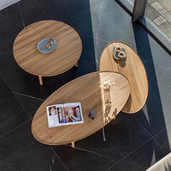 -25 % Dny MOMENTI– Gazzda Dubový konferenční stolek Mu 120 x 65 cm