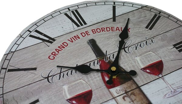 Nástěnné hodiny Bordeaux Ø 34 cm1990967