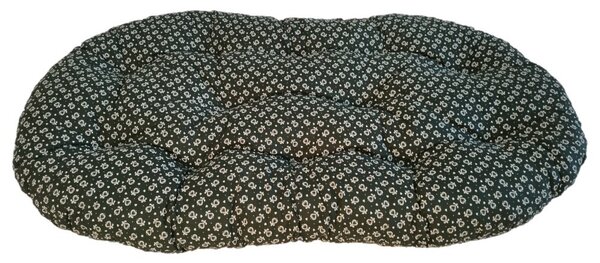Polštář pro domácí mazlíčky - zelená srdíčka - 100 x 55 cm