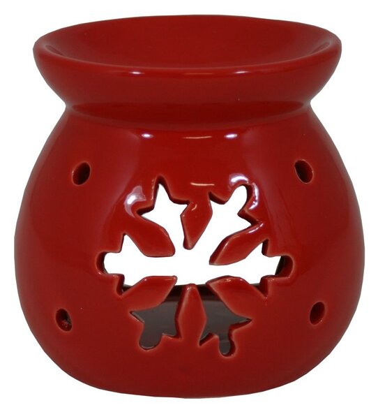 Aroma lampa červená vločka 10cm 9000335