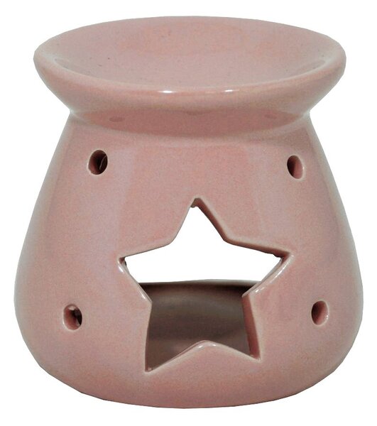 Aroma lampa růžová hvězda 8cm 9000316