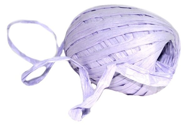Papírová stuha vázací 30m - Raffia fialová 7002362