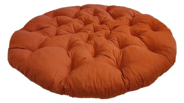 Polstr na křeslo papasan 110 cm - skořicová