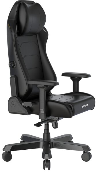 Herní židle DXRacer MASTER - černá kůže z mikrovlákna