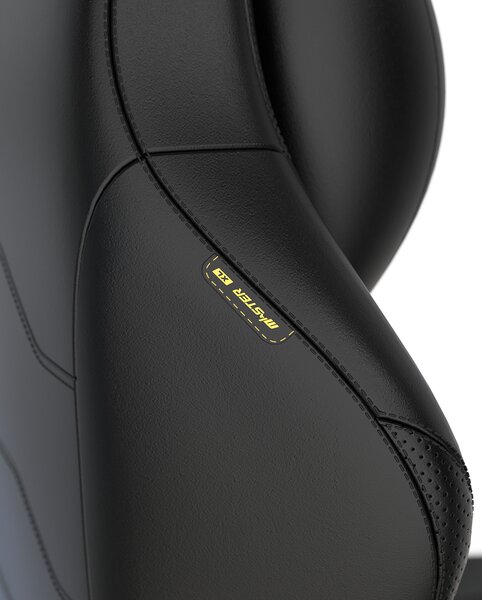 Herní židle DXRacer MASTER - černá kůže z mikrovlákna