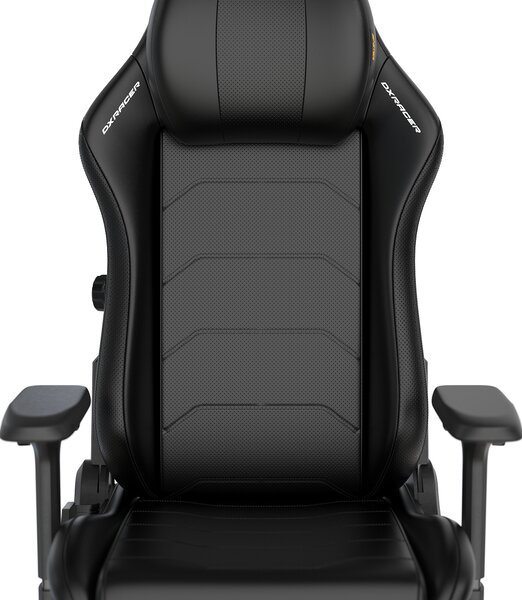 Herní židle DXRacer MASTER - černá kůže z mikrovlákna