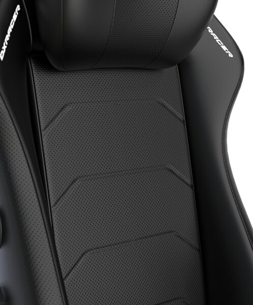 Herní židle DXRacer MASTER - černá kůže z mikrovlákna
