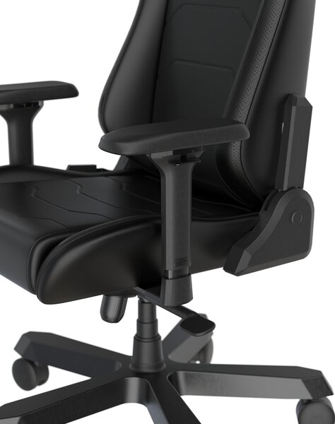 Herní židle DXRacer MASTER - černá kůže z mikrovlákna