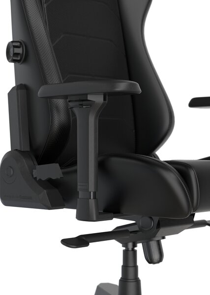 Herní židle DXRacer MASTER - černá kůže z mikrovlákna