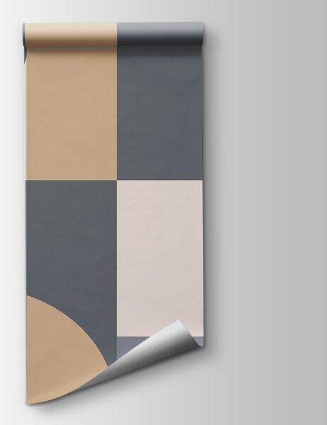 Fototapeta Šedobílý geometrický vzor, Abstraktní fototapety, Populární fototapety, t00247 - Tapeko.co.cz