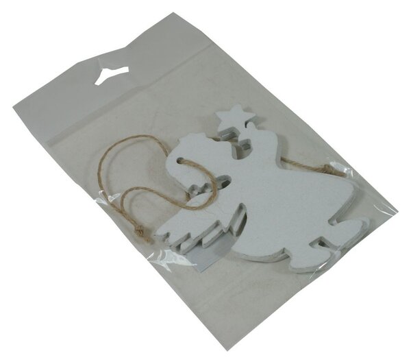 Dekorace závěsná andělé 10 cm -2 ks 3001392