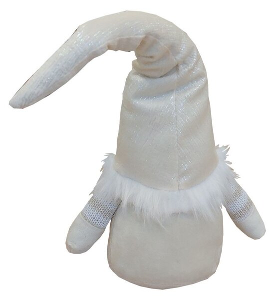 Dekorace skřítek bílý 36cm 3000040