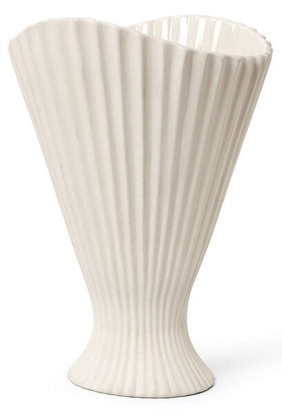 Designová váza Fountain Off White