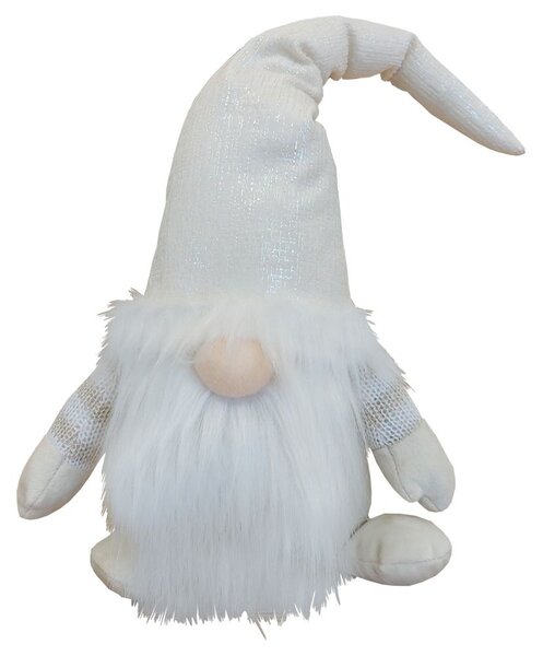 Dekorace skřítek bílý 36cm 3000040