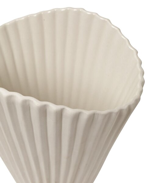 Designová váza Fountain Off White