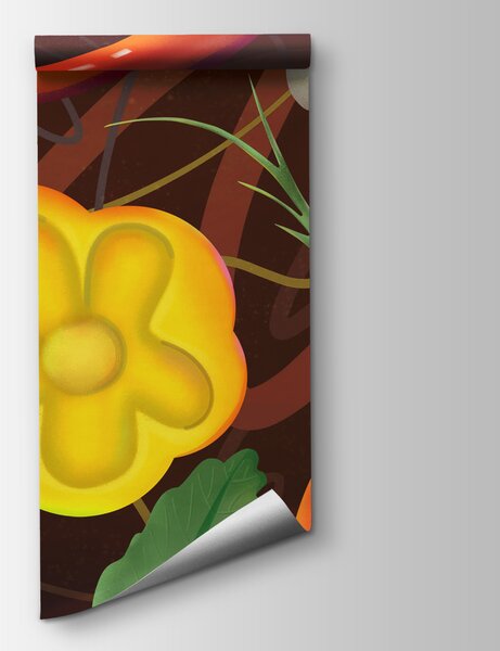 Fototapeta Živé uspořádání čerstvé zeleniny, Fototapety s jídlem a pitím, Populární fototapety, t00277 - Tapeko.co.cz