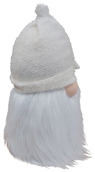 Skřítek bílý s čepicí 39cm 3000063