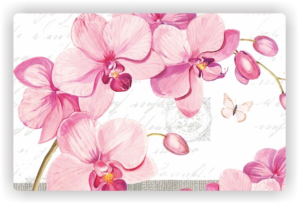 Prostírání plastové orchidej 4ks/bal 1000661