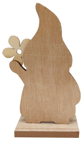Skřítek s kytičkou 16cm 4000029