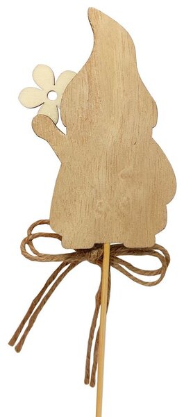 Zapichovátko skřítek s kytičkou 32cm 4001208