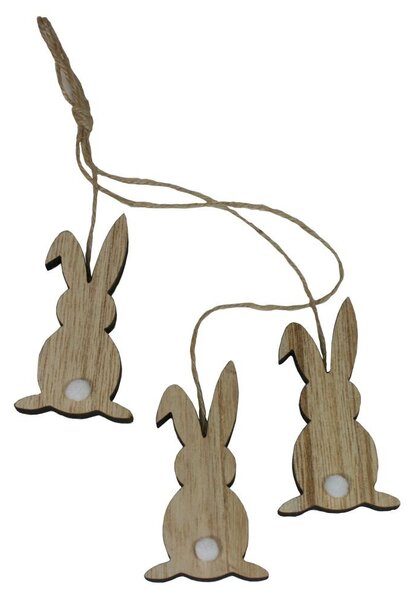 Závěsná girlanda zajíčci 34cm 4000111